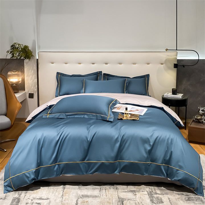 Luxurious bedding set, long-staple cotton, satin weave