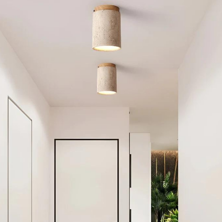 BowLift | Trendy Round Japanese Style Ceiling Lamp - ZenLight