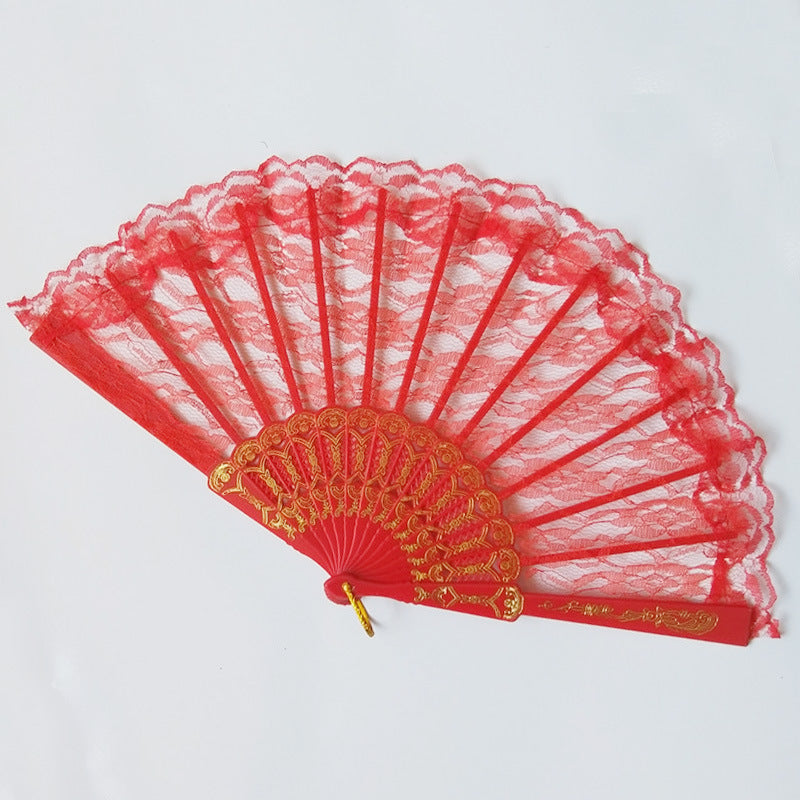 Ladies Lace Fan Bowlift