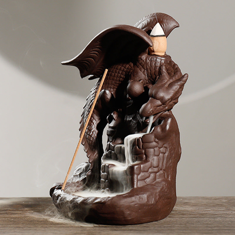 Dragon Theme Incense Fountain