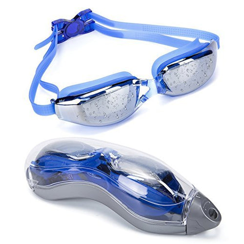 High-performance swimming goggles with anti-fog and UV protection Bowlift