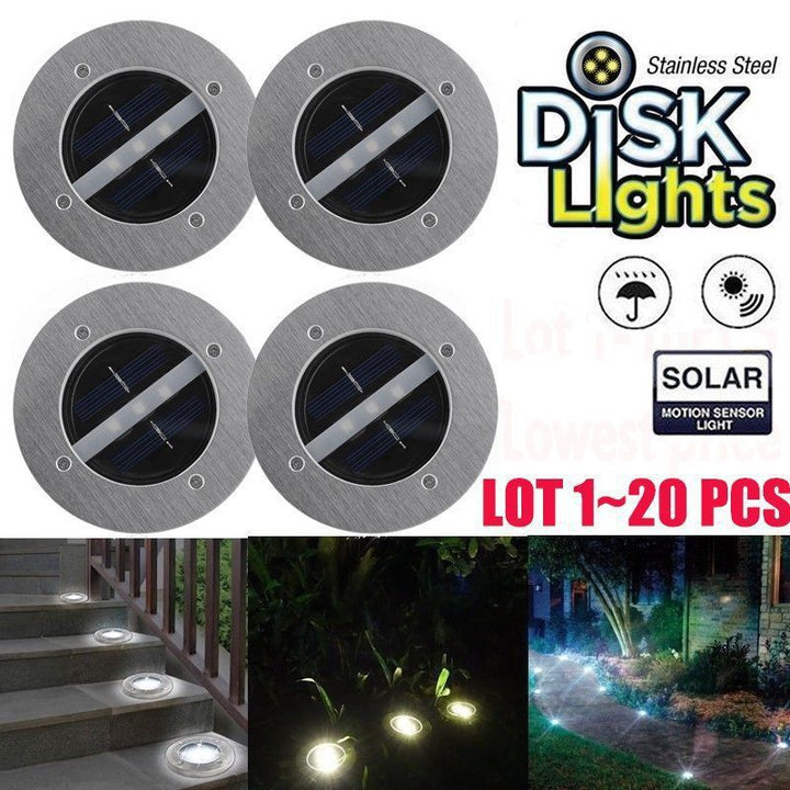 Solar-Powered Bamboo Outdoor Decorative Torch Light