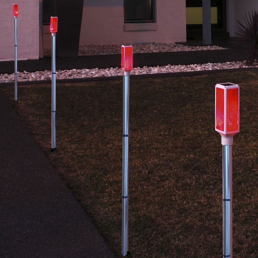 Solar-Powered Landscape Lighting Stakes