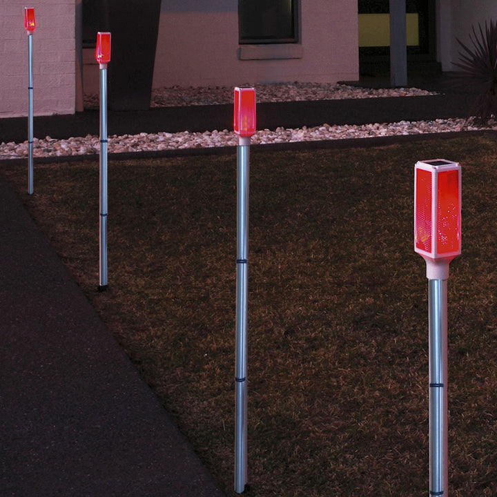 Solar-Powered Landscape Lighting Stakes