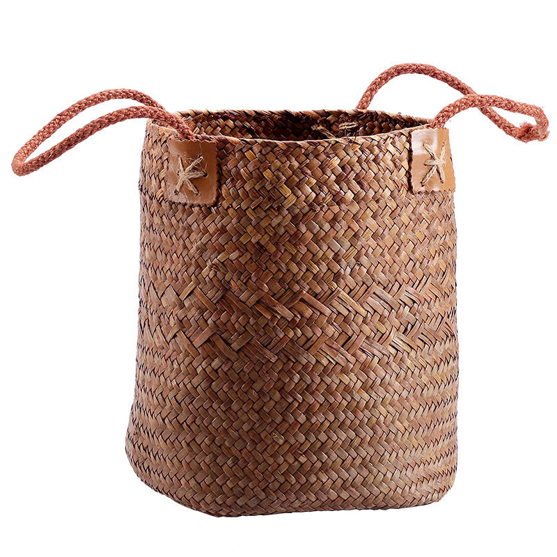 Handwoven Decorative Plant Basket Bowlift