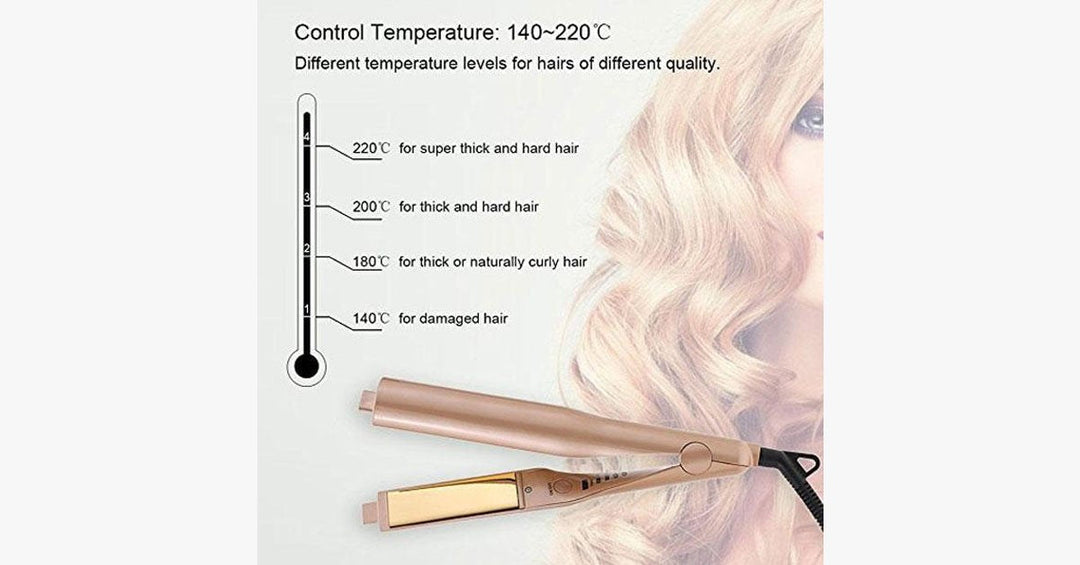 BowLift | Pro 2-in-1 Hair Waver and Straightener