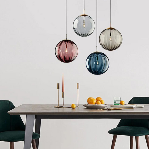 BowLift | Elegant Glass Sphere Pendant Lamp for Luxury Interiors