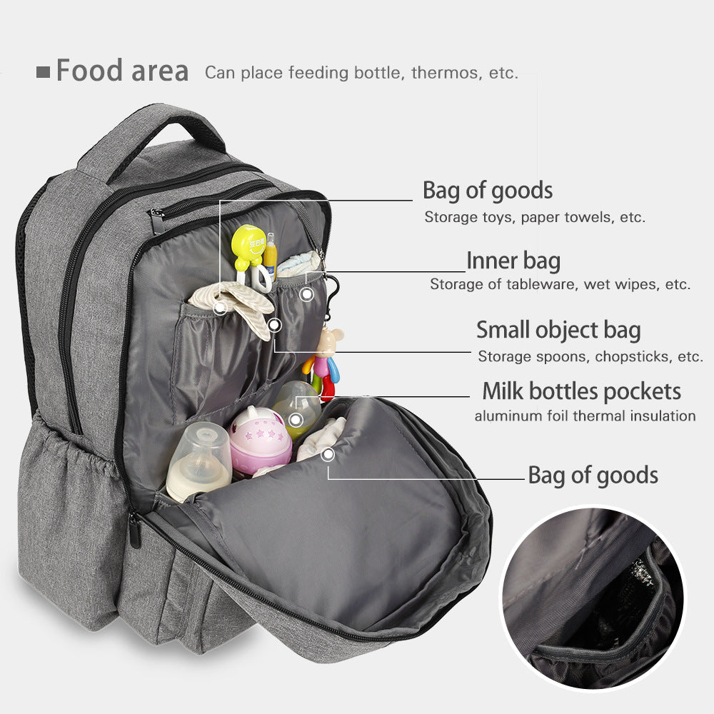Elegant Laptop Backpack with Reinforced Back and Insulated Compartments Bowlift