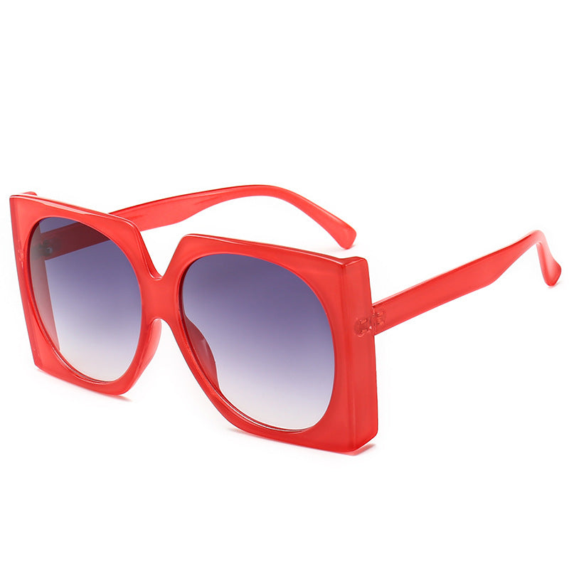 Oversized Geometric Frame Sunglasses Bowlift 1787812482