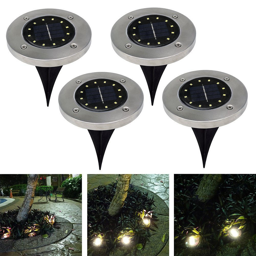 Solar-Operated Wall-Mounted Light