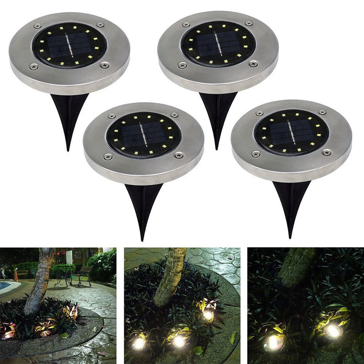 Solar-Operated Wall-Mounted Light