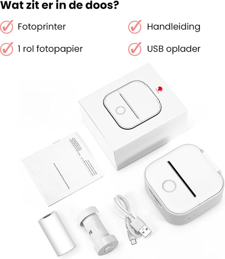 BowLift | Pocket Printer™ - Includes one free roll!
