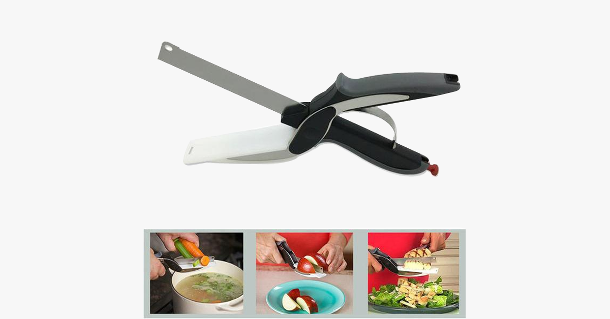 BowLift | 2 in 1 Stainless Steel Food Chopper with Comfort Grip - Chopping Made Smart