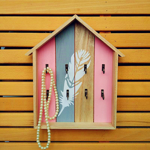 Rustic Home Decor Decorative Wall Hook Organizer