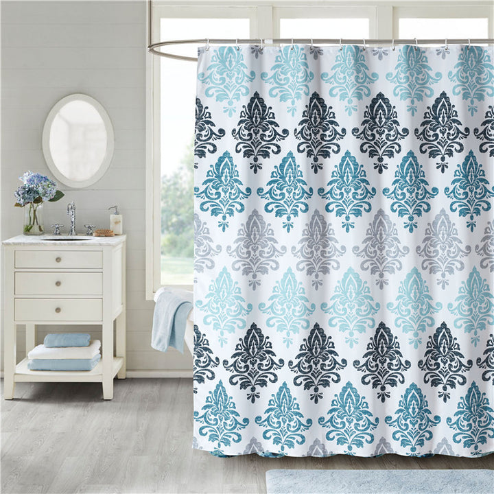 Modern Geometric Shower Curtain Bowlift