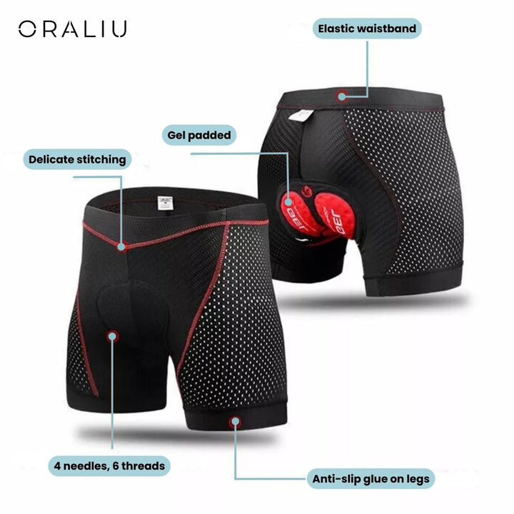 BowLift | Gel-Padded Cycling Underwear – Men & Women