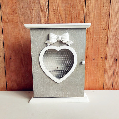 Vintage Heart-Shaped Wall Cabinet