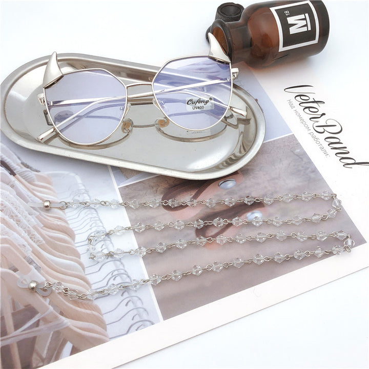 Beaded Eyewear Chain with Adjustable Length Bowlift