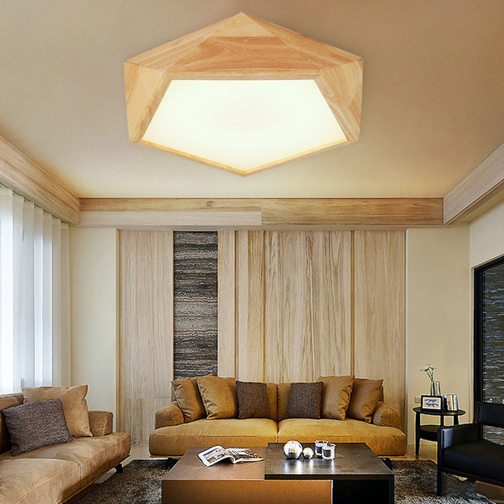 Modern Geometric Ceiling Light
