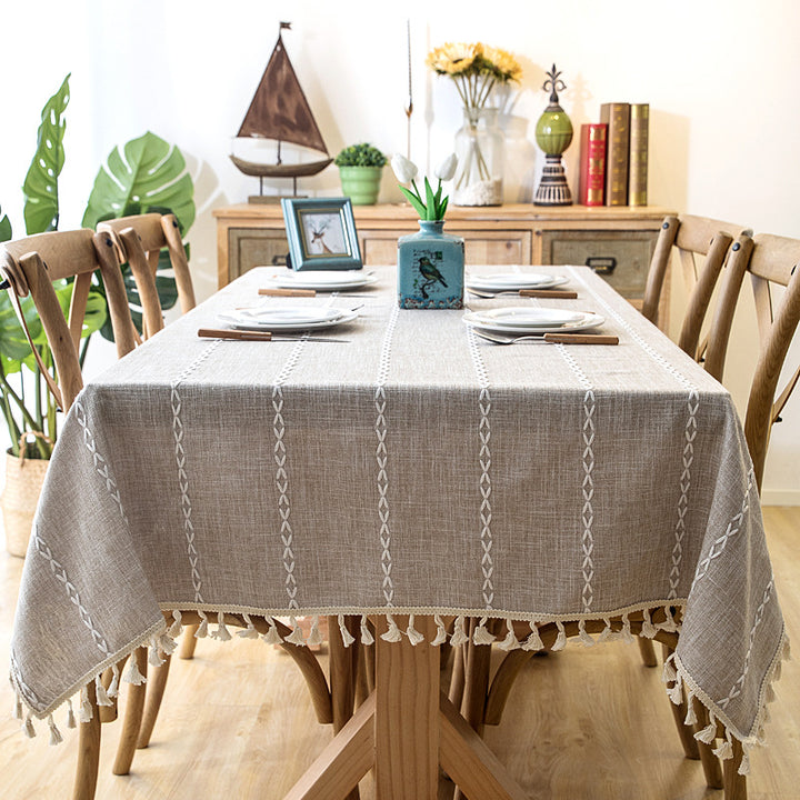 Elegant Home Decor Tablecloth