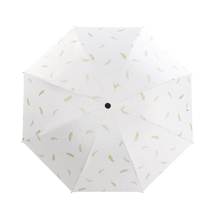 Ladies Automatic Umbrella with Elegant Spring Design Bowlift