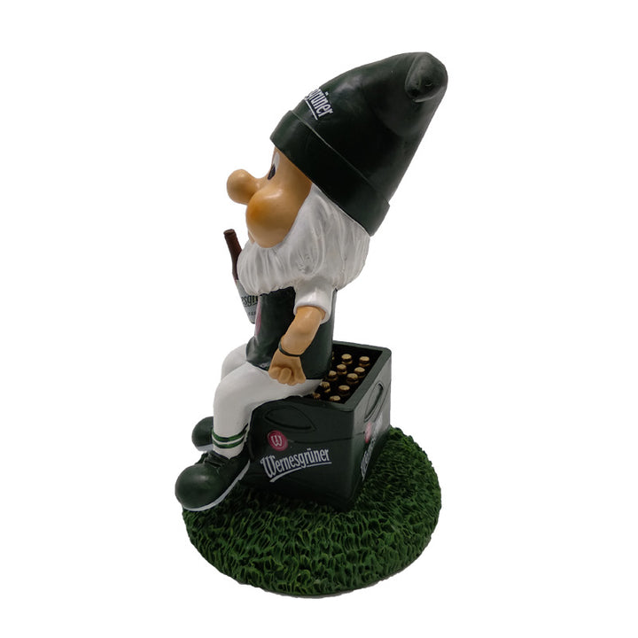 Playful Beer Garden Gnome Figurine