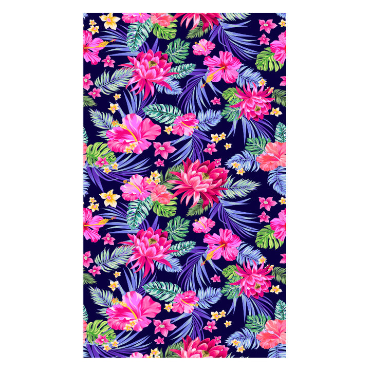 Beach towel with creative floral design Bowlift