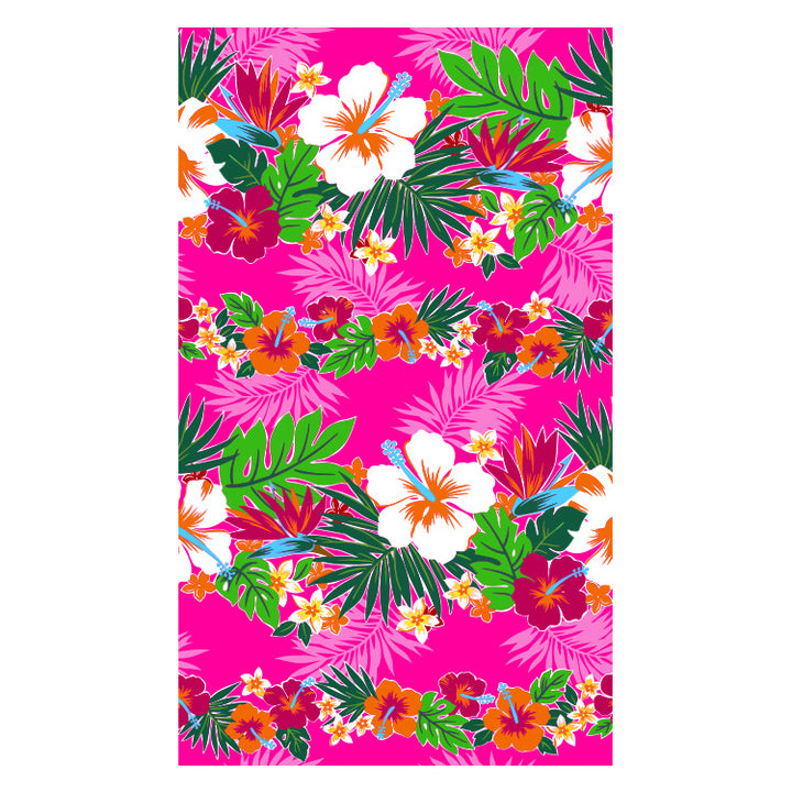 Beach towel with creative floral design Bowlift