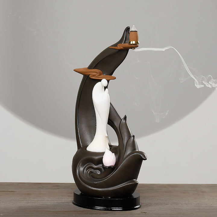 Artistic Smoke Dispensing Incense Holder