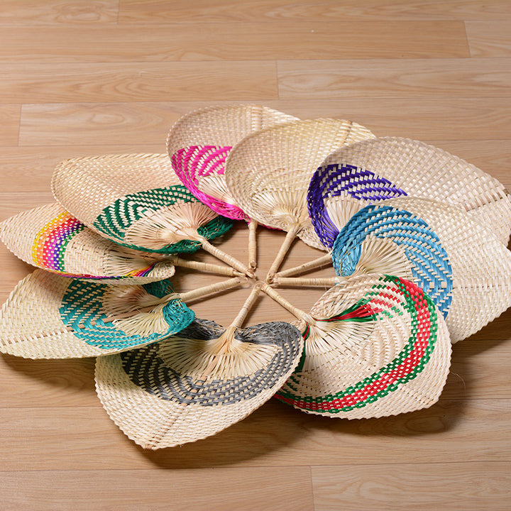 Handcrafted fan made from natural materials Bowlift