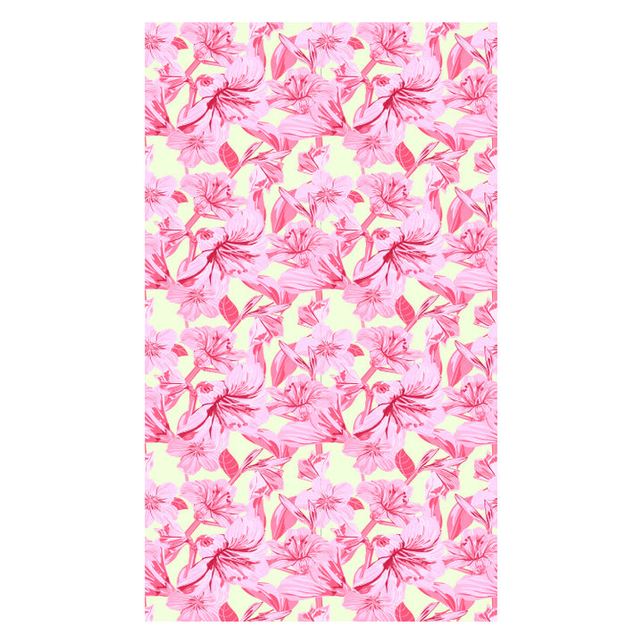 Beach towel with creative floral design Bowlift