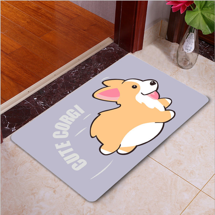 Cute Animal Design Floor Mat Bowlift