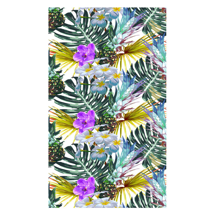 Beach towel with creative floral design Bowlift