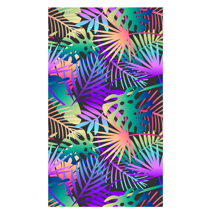 Beach towel with creative floral design Bowlift