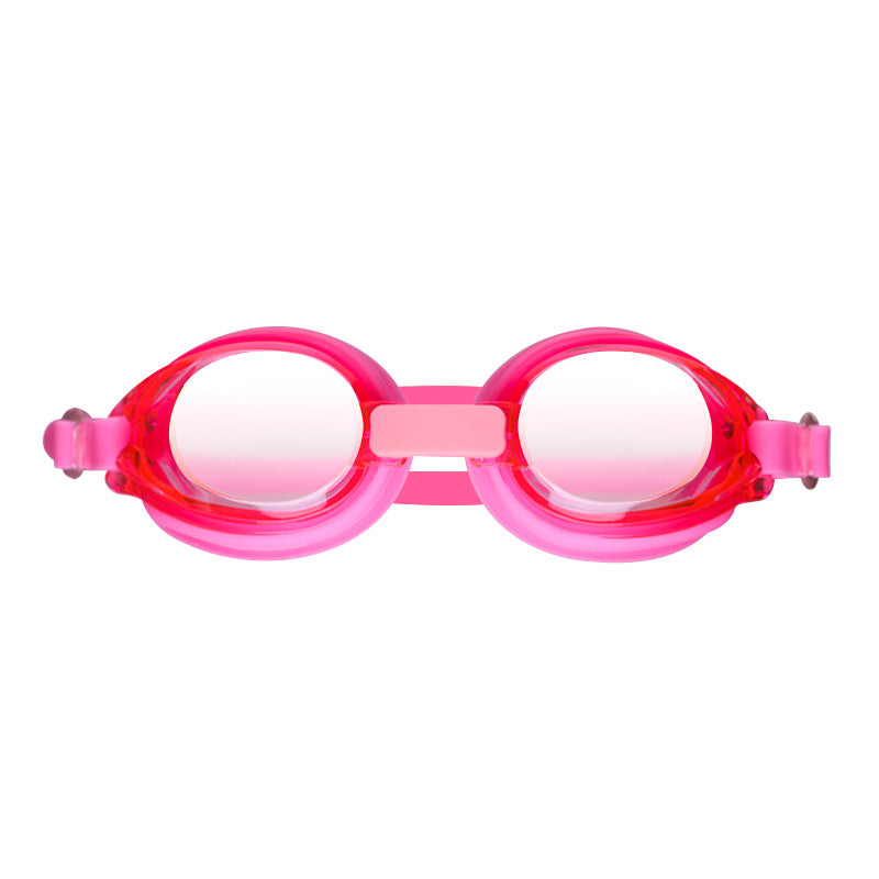Swim goggles with anti-fog coating and individually adjustable headband Bowlift