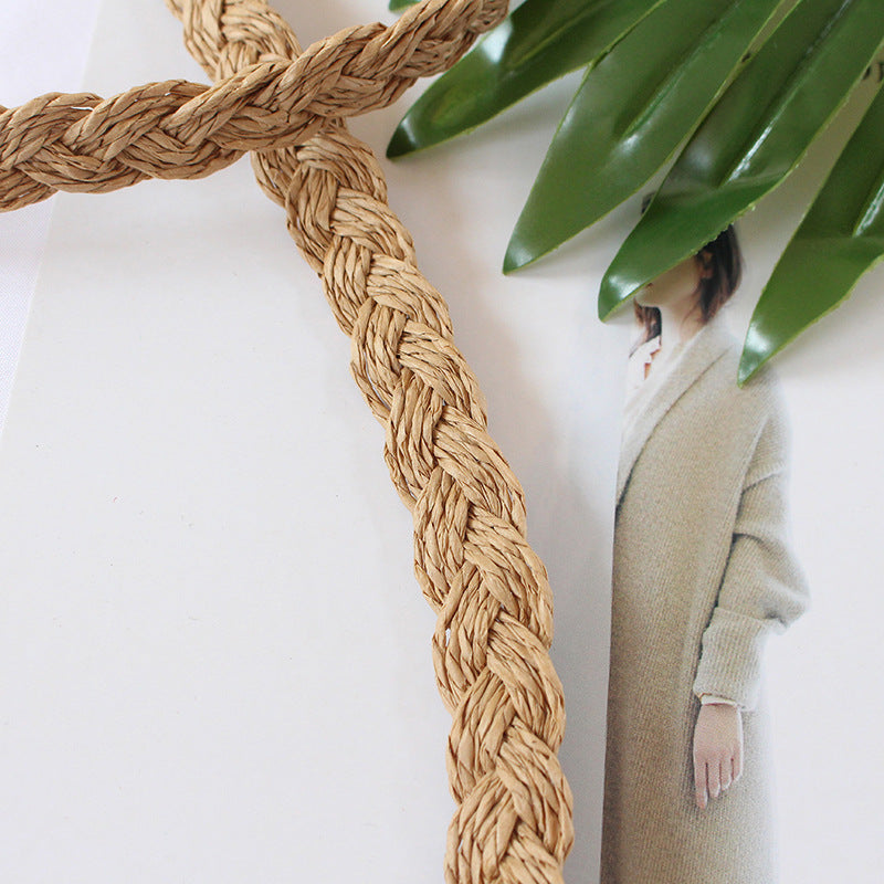 Handmade Straw Bag Bowlift