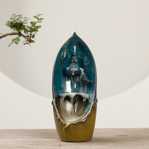 Decorative Ceramic Incense Waterfall