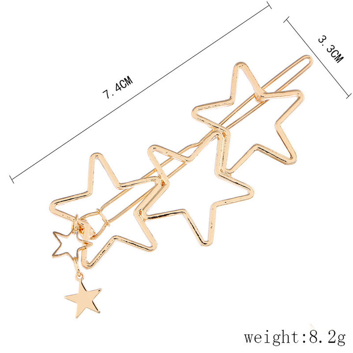 Heart-Shaped Hair Clip Bowlift