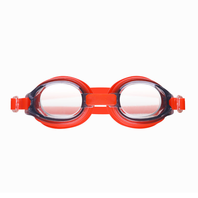 Swim goggles with anti-fog coating and individually adjustable headband Bowlift