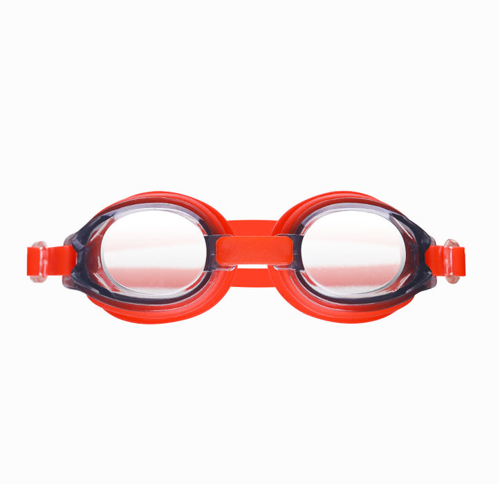 Swim goggles with anti-fog coating and individually adjustable headband Bowlift