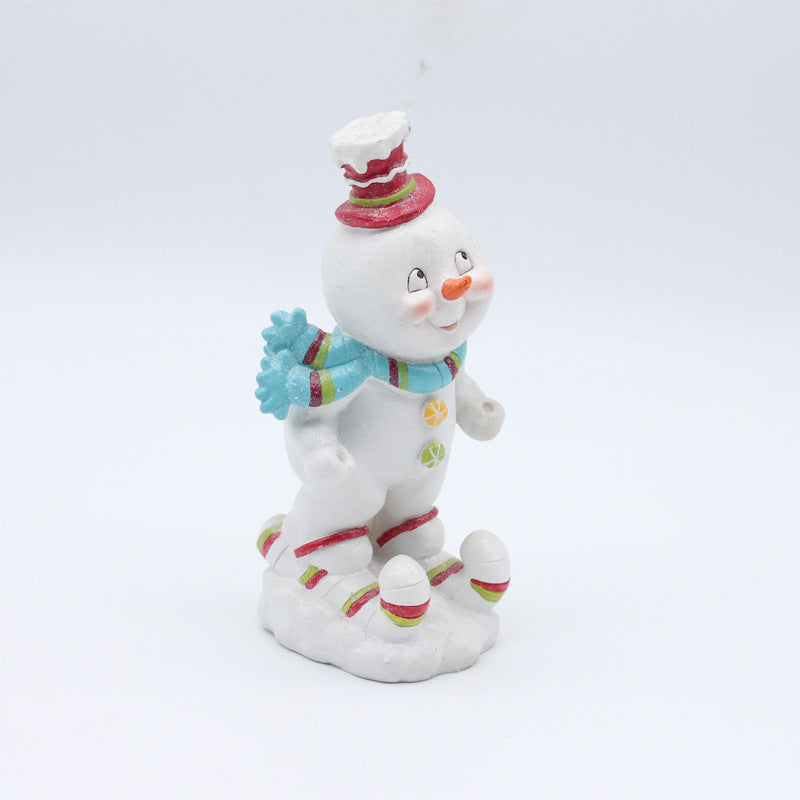 Charming Snowman Figurine