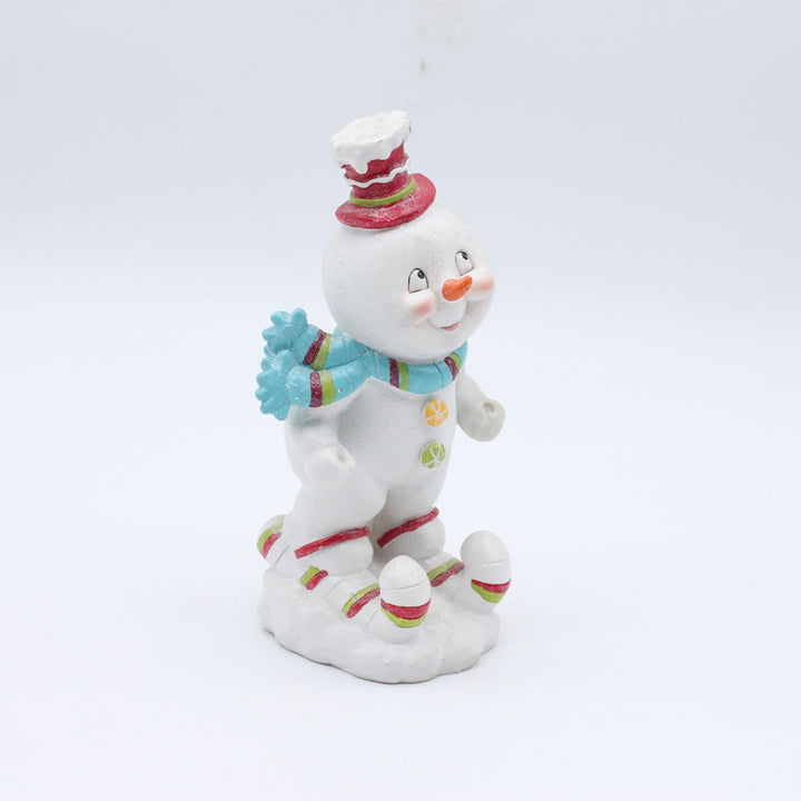 Charming Snowman Figurine