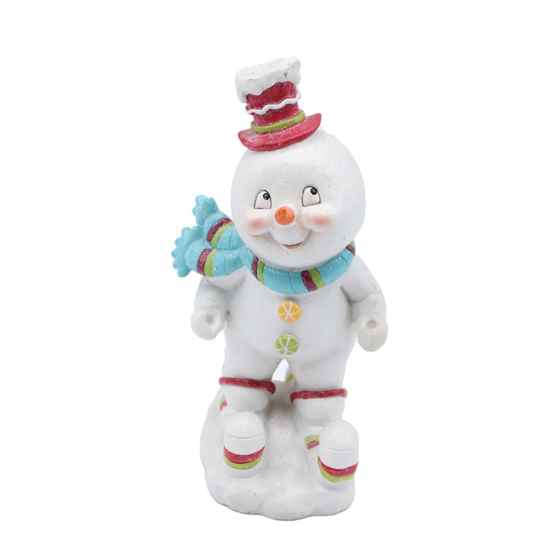 Charming Snowman Figurine