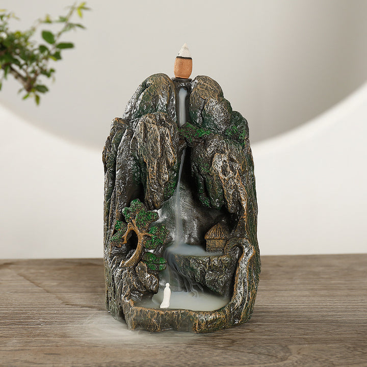 Decorative Waterfall Incense Holder