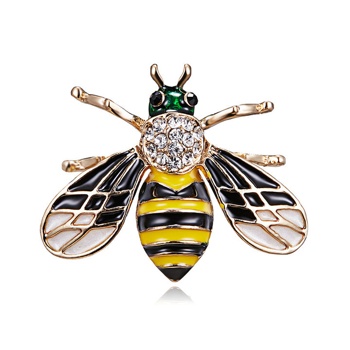 Decorative Bee-Inspired Brooch Bowlift