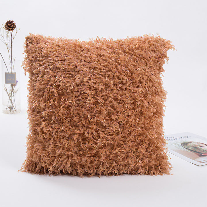 Luxurious Faux Fur Decorative Cushion