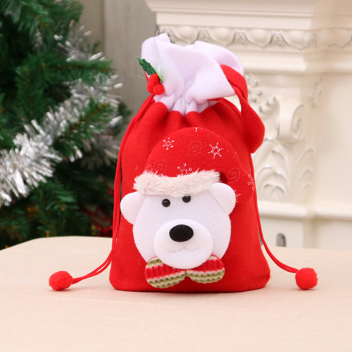 Festive Santa-Themed Gift Bag Bowlift
