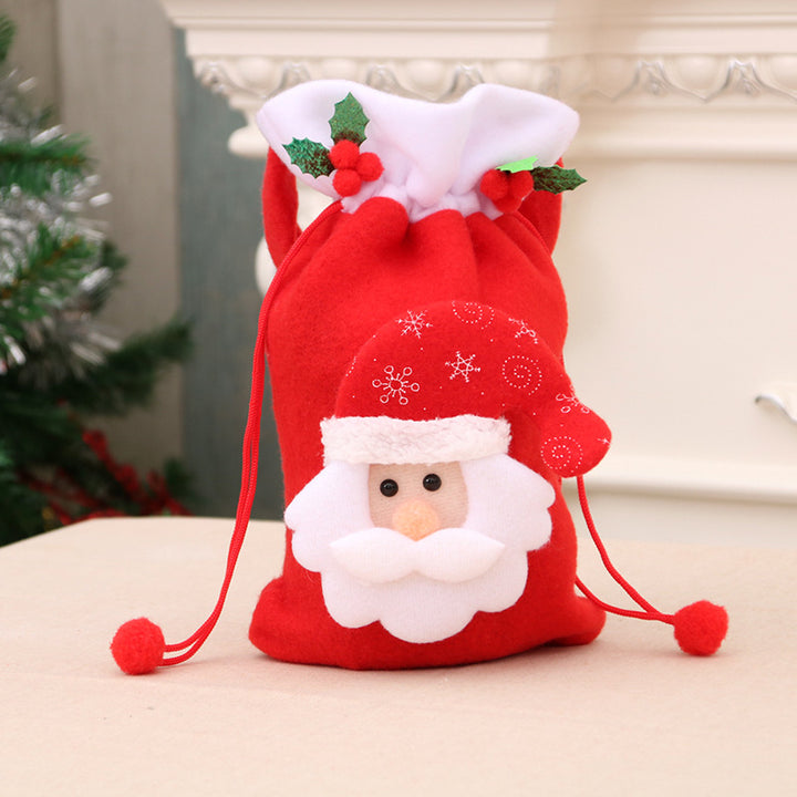 Festive Santa-Themed Gift Bag Bowlift