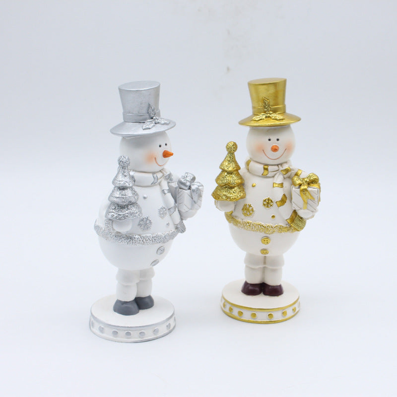 Festive Holiday Character Figurine Set