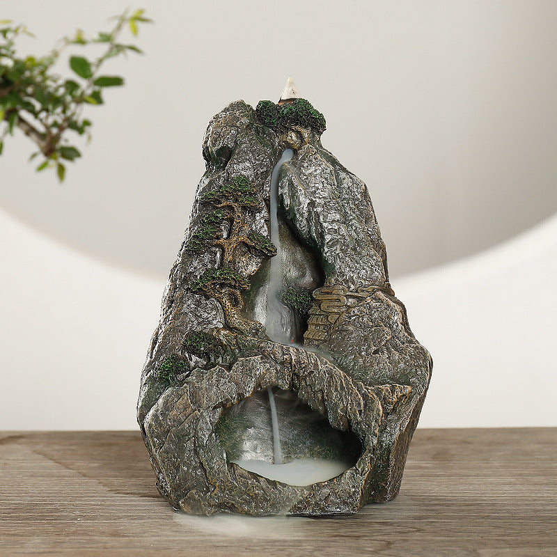 Decorative Waterfall Incense Holder